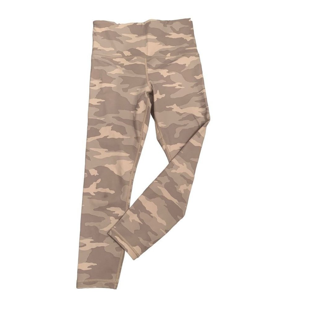 XSP Athleta Petite Gray Camo Elation 7/8 Tight Leggings‎ Women's Workout